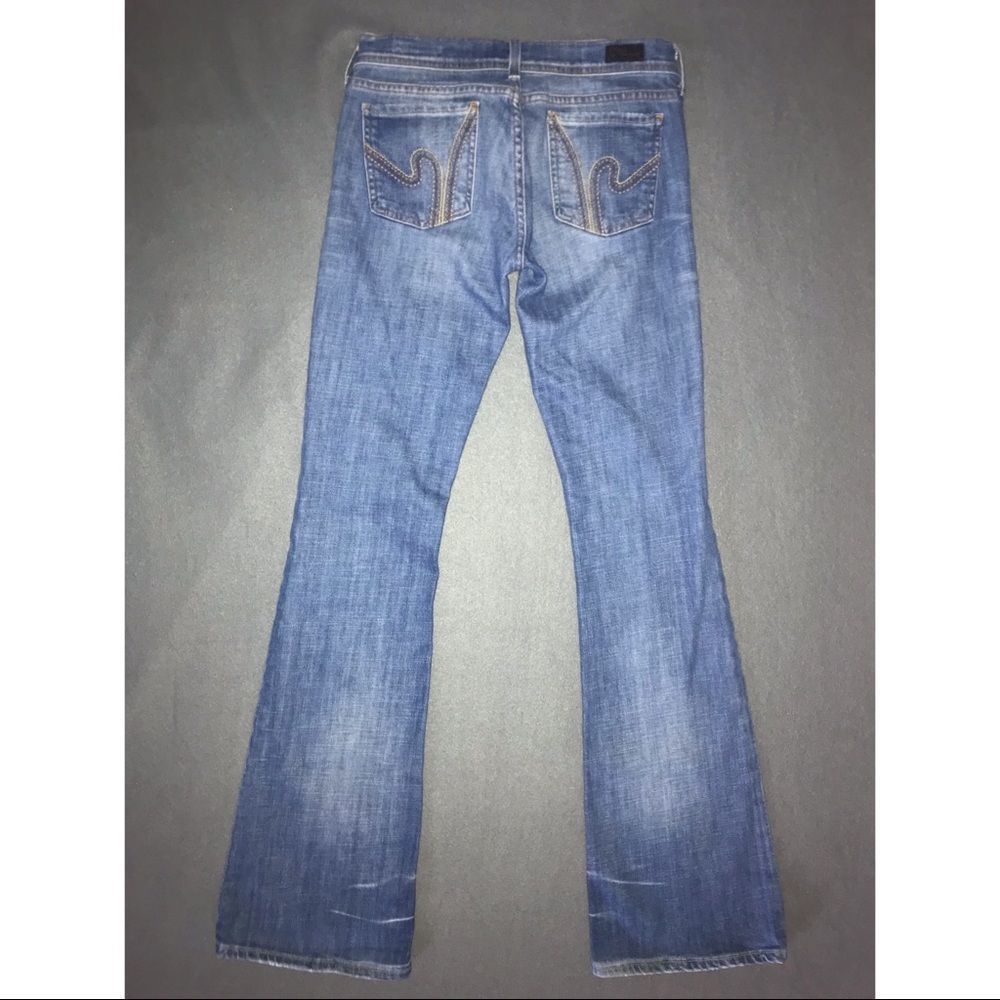 Citizens of Humanity Ric Rac Flare Blue Jeans 27 4 - Picture 4 of 9